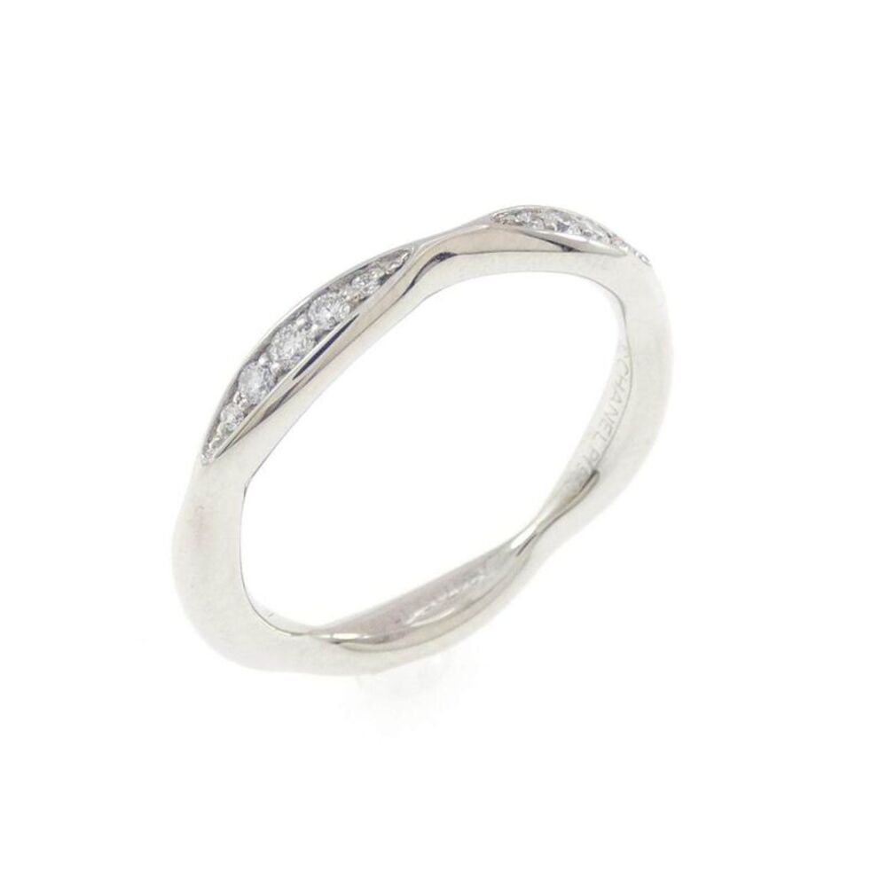 Chanel Camelia Platinum Ring